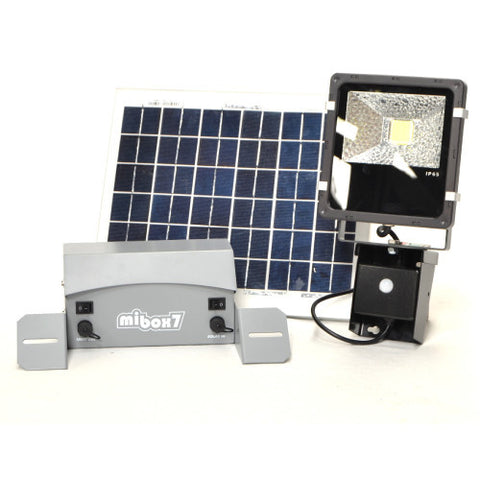 Solar Flood Light - 20W PIR Motion Sensor