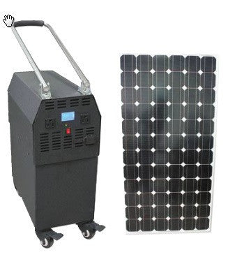 Solar Mobile Power Backup System (UPS)