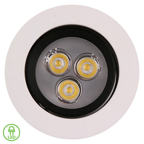 LED Downlight - 3W Complete (Tilt)