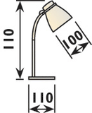 LED Desk Lamp - 3W Table Lamp