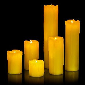 Party Lights - 6pc LED Dripping Candles
