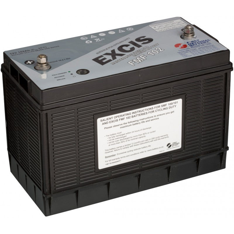 Solar Storage Batteries - 12V 35Ah / 45Ah / 65Ah / 102Ah / 230Ah