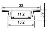 LED Extrusion - A3 Profile