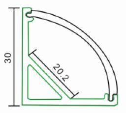 LED Extrusion - A8 Profile