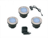 LED Deck Light - Round 3 Light Kit