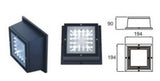 LED Deck Light - Round / Square Surface Mount