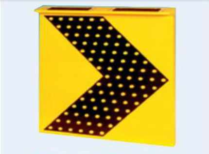 LED Road Light - Solar Flashing Arrow
