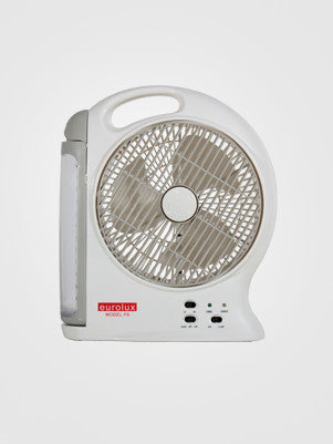 Rechargeable Portable Fan with 24 Bright White LED's